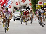 Tony Martin wins the seventh stage of the Tour de Suisse 2009